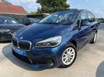 BMW 216 D GRAN TOURER 7 ZIT NAVI ZWART LEDER OPENDAK XENON, Auto's, BMW, Monovolume, Blauw, 7 zetels, 83 kW