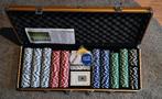 Pokerset chips met koffer, Hobby en Vrije tijd, Ophalen, Zo goed als nieuw