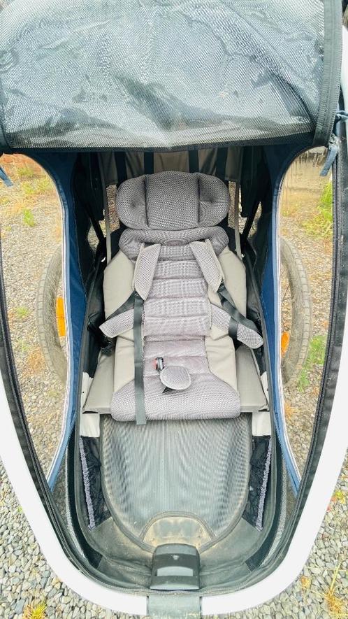Hamax Outback fietskar - 1-seater, Fietsen en Brommers, Fietsaccessoires | Aanhangwagens en Karren, Gebruikt, Kinderkar, 20 tot 40 kg