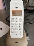 AEG vaste telefoon, Telecommunicatie, Vaste telefoons | Handsets en Draadloos, Zo goed als nieuw