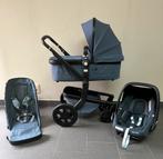 Joolz Day3 Quatro Blue 3 in 1 - COMPLEET, Kinderen en Baby's, Ophalen, Zo goed als nieuw, Maxi-Cosi