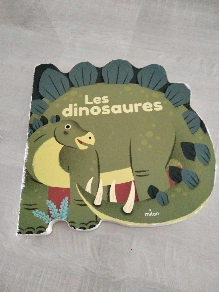 Les dinosaures FR - Milan Mes docs en forme, Boeken, Kinderboeken | Jeugd | onder 10 jaar, Gelezen, Ophalen of Verzenden