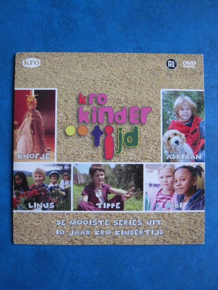 KRO Kindertijd, Cd's en Dvd's, Dvd's | Kinderen en Jeugd, Zo goed als nieuw, Tv non-fictie, Educatief, Alle leeftijden, Ophalen of Verzenden