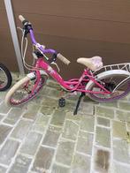 Kinderfiets meisje, Fietsen en Brommers, Fietsen | Kinderfietsjes, Ophalen, Gebruikt, 16 tot 20 inch