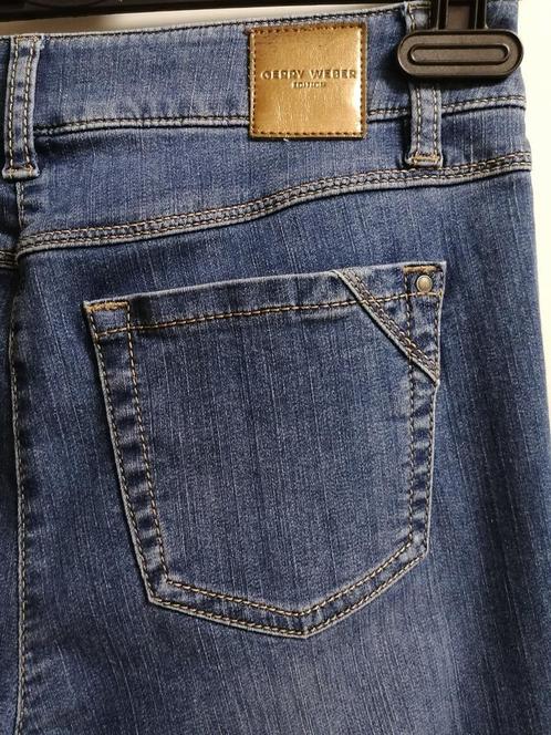 Blauw skinny jeansbroek van Gerry Weber "Best4me", 36, Kleding | Dames, Spijkerbroeken en Jeans, Zo goed als nieuw, Blauw, Ophalen of Verzenden