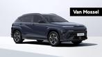 Hyundai Kona 1.6 GDi Hybrid Feel N Line 6-DCT, Auto's, Hyundai, Stof, Zwart, 4 cilinders, Bedrijf