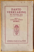 Dante-Verklaring Deel II - Goddelijke komedie, Comme neuf, Enlèvement ou Envoi