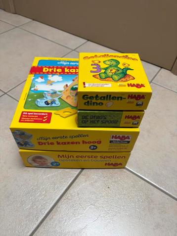 Gezelschapsspelletjes Haba (4 stuks) beschikbaar voor biedingen