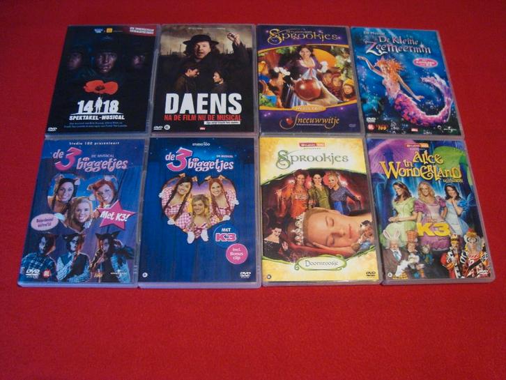 studio 100 musical dvd's, Cd's en Dvd's, Dvd's | Kinderen en Jeugd, Ophalen of Verzenden