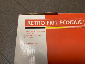 Friteuse/fondueset (1x gebruikt) beschikbaar voor biedingen