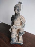 Statue de soldat guerrier chinois Archaize en terre cuite 61, Antiquités & Art, Enlèvement