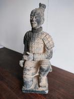 Statue de soldat guerrier chinois Archaize en terre cuite 61, Antiquités & Art, Art | Sculptures & Bois, Enlèvement