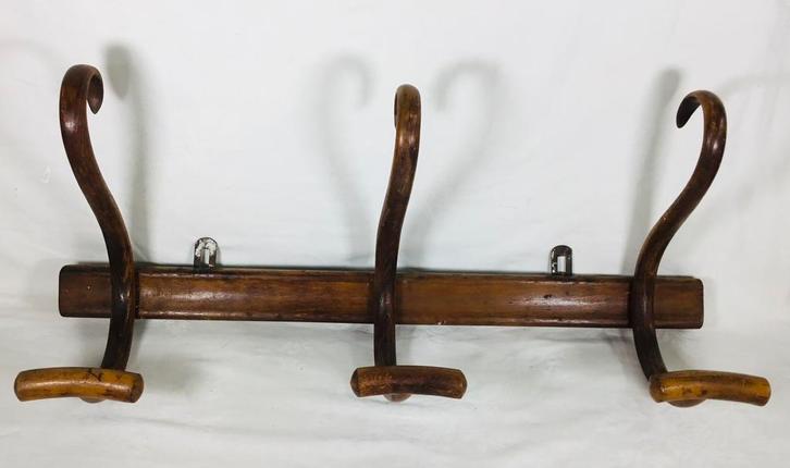 Jacob Jozef KOHN Antiek design houten kapstok kledinghanger, Antiek en Kunst, Antiek | Overige Antiek, Ophalen of Verzenden