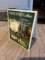 Chouffe coffee tafel reclame PVC, Verzamelen, Ophalen of Verzenden, Nieuw, Reclamebord, Plaat of Schild, Overige merken