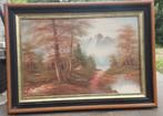 Klassiek schilderij landschap, Antiek en Kunst, Ophalen