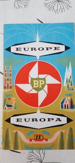 Oude kaart BP Europa, Ophalen of Verzenden