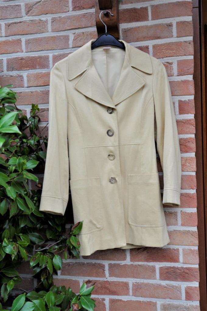 Clockhouse manteau peau de pêche beige t.36 neuf, Kleding | Dames, Jassen | Zomer, Nieuw, Maat 36 (S), Beige, Ophalen of Verzenden