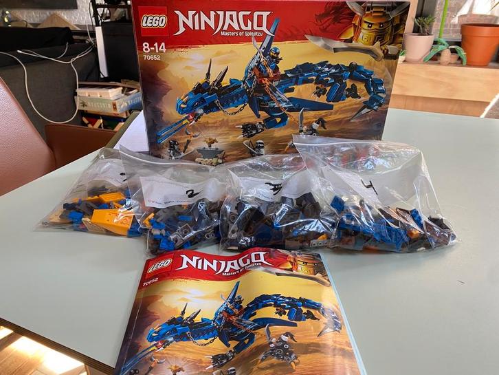 Ninjago draak Lego 70652 - volledig en uitgesorteerd, Kinderen en Baby's, Speelgoed | Duplo en Lego, Gebruikt, Lego, Complete set