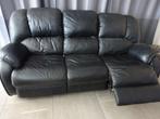 3 zit zetel relax, Huis en Inrichting, Ophalen, Gebruikt, Driepersoons, Leer