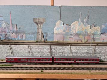 NMBS SNCB Lima set van 2 M4 B11 rijtuigen | 2e Klasse |  beschikbaar voor biedingen