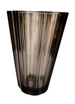 Bruin glas vintage vaas luminarc., Ophalen of Verzenden, Gebruikt, Glas