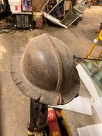 casque de mineur utilisé , charbonnage ,, Antiquités & Art