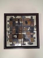 Jan Nolf vintage keramische tegels 1960, Antiek en Kunst, Antiek | Keramiek en Aardewerk, Verzenden