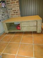 salontafel teak met lades, Ophalen, 100 tot 150 cm, 50 tot 100 cm, Zo goed als nieuw