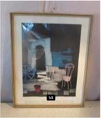 Prachtige Artprint 'Achter in de Tuin' - Rosina Wachtmeister, Ophalen of Verzenden, Zo goed als nieuw, Print, Oorspronkelijke maker