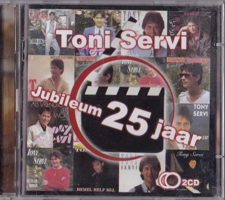 Toni Servi Jubileum 25 Jaar( handtekening Toni Servi ) 2 CD, Cd's en Dvd's, Cd's | Nederlandstalig, Zo goed als nieuw, Overige genres