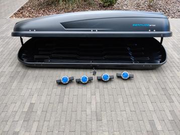 Coffre de toit XXL d'une contenance de 575 l, Autos : Divers, Coffres de toit, Comme neuf