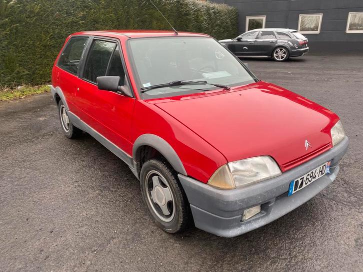 Citroen Ax Gt, Auto's, Citroën, Particulier, AX, Benzine, 4 deurs, Handgeschakeld, Rood, Zwart, Stof, Voorwielaandrijving, Ophalen