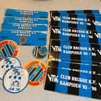 Lot 24 stickers club Brugge K.V football