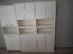 3 witte wandkastjes., Huis en Inrichting, Ophalen, Gebruikt