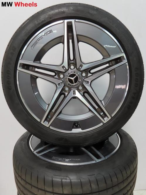 Mercedes C klasse W206 AMG 18 inch velgen met zomerbanden, Auto-onderdelen, Banden en Velgen, Banden en Velgen, Zomerbanden, 18 inch