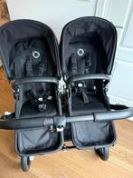 Bugaboo Donkey 5 Duo dubbele kinderwagen, Bugaboo, Utilisé, Poussette, Tige de poussée réglable
