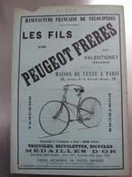 vélo ancien, voiture vintage SAFETY PEUGEOT 1889 retro CLASS, Antiquités & Art, Art | Lithographies & Sérigraphies, Enlèvement ou Envoi