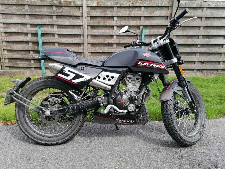 Mondial Flattrack, Fietsen en Brommers, Brommers | Overige merken, Zo goed als nieuw, Ophalen of Verzenden