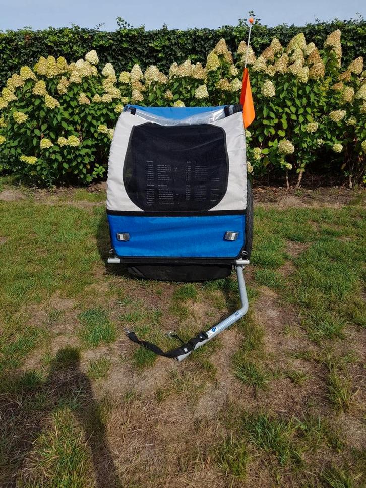 fietskar voor 1 of 2 kindjes, Vélos & Vélomoteurs, Accessoires vélo | Remorques, Utilisé, Enlèvement