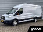 Ford Transit 350 2.0TDCI 131PK L4H3 XXL Airco Cruise control, Auto's, 4 cilinders, 2800 kg, Wit, 5 deurs