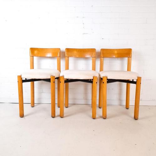 3x Vintage stoel Lübke, Antiek en Kunst, Antiek | Meubels | Stoelen en Sofa's, Ophalen