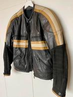 Vintage seventies leder motorvest, Motoren, Ophalen of Verzenden, Tweedehands, Heren, Overige typen