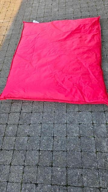 Rode zitzak  ' Sit &Joy', Huis en Inrichting, Zitzakken, Ophalen, Gebruikt, Rood, Zitzak