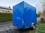 Plateau remorque simple essieux, Ophalen, Zo goed als nieuw