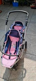 duo-kinderwagen voor poppen, Kinderen en Baby's, Ophalen, Zo goed als nieuw