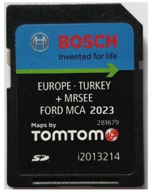 Carte SD GPS Ford MCA Europe  2023, Computers en Software, Navigatiesoftware, Zo goed als nieuw, Update, Ophalen