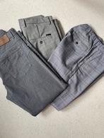 Set van 3 herenbroeken in grijstinten, Maat 52/54 (L), Massimo dutti, Ophalen of Verzenden, Zo goed als nieuw