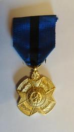 Médaille militaire commémorative - (P), Timbres & Monnaies, Pièces & Médailles, Autres matériaux, Enlèvement ou Envoi