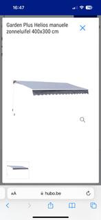Zonneluifel 400 x 300 cm manueel, Jardin & Terrasse, Protection solaire, Enlèvement, Utilisé