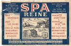 SPA REINE .EAU DE TABLE.  ANCIENNE ETIQUETTE., Enlèvement ou Envoi